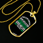 This Is My Comfort Psalm 119:50 Necklace Stainless Steel or 18k Gold Dog Tag 24" Chain-Express Your Love Gifts