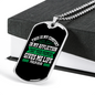 This Is My Comfort Psalm 119:50 Necklace Stainless Steel or 18k Gold Dog Tag 24" Chain-Express Your Love Gifts