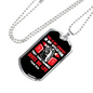 This Is My Comfort Psalm 119:50 Necklace Stainless Steel or 18k Gold Dog Tag 24-Express Your Love Gifts