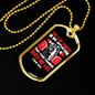 This Is My Comfort Psalm 119:50 Necklace Stainless Steel or 18k Gold Dog Tag 24-Express Your Love Gifts
