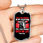 This Is My Comfort Psalm 119:50 Necklace Stainless Steel or 18k Gold Dog Tag 24-Express Your Love Gifts