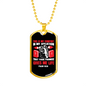 This Is My Comfort Psalm 119:50 Necklace Stainless Steel or 18k Gold Dog Tag 24-Express Your Love Gifts