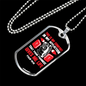 This Is My Comfort Psalm 119:50 Necklace Stainless Steel or 18k Gold Dog Tag 24-Express Your Love Gifts