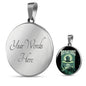 This Place Sucks Pendant UFO Alien Fan Necklace Stainless Steel or 18k Gold 18-22"-Express Your Love Gifts