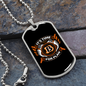 Time For Plan Bitcoin Crypto Necklace Stainless Steel or 18k Gold Dog Tag 24" Chain-Express Your Love Gifts