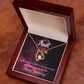 To Aunt Birthday Message Happy Birthday Aunt Forever Love Necklace-Express Your Love Gifts