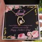 To Aunt I'm So Lucky Forever Love Necklace-Express Your Love Gifts