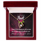To Aunt I Thank God Forever Love Necklace-Express Your Love Gifts