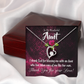 To Aunt I Thank God Forever Love Necklace-Express Your Love Gifts