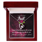 To Aunt I Thank God Forever Love Necklace-Express Your Love Gifts