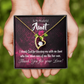 To Aunt I Thank God Forever Love Necklace-Express Your Love Gifts