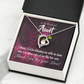 To Aunt I Thank God Forever Love Necklace-Express Your Love Gifts