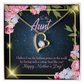 To Aunt Luckiest Aunt Forever Love Necklace-Express Your Love Gifts