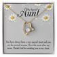 To Aunt Special Aunt Forever Love Necklace-Express Your Love Gifts