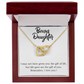 To Bonus Daughter Gift of Life Inseparable Necklace-Express Your Love Gifts
