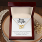 To Bonus Daughter Gift of Life Inseparable Necklace-Express Your Love Gifts