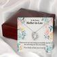 To Future Mother-in-Law Thank You For Welcoming Me Forever Necklace w Message Card-Express Your Love Gifts