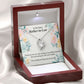 To Future Mother-in-Law Thank You For Welcoming Me Forever Necklace w Message Card-Express Your Love Gifts