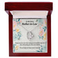 To Future Mother-in-Law Thank You For Welcoming Me Forever Necklace w Message Card-Express Your Love Gifts