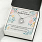 To Future Mother-in-Law Thank You For Welcoming Me Forever Necklace w Message Card-Express Your Love Gifts