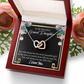 To Granddaughter Always Little Girl Inseparable Necklace-Express Your Love Gifts