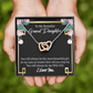 To Granddaughter Always Little Girl Inseparable Necklace-Express Your Love Gifts