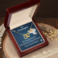 To Granddaughter Angel Granddaughter From Grandma Inseparable Necklace-Express Your Love Gifts