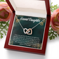 To Granddaughter Believe in Yourself Inseparable Necklace-Express Your Love Gifts
