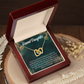 To Granddaughter Believe in Yourself Inseparable Necklace-Express Your Love Gifts