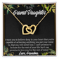 To Granddaughter Believe Inseparable Necklace-Express Your Love Gifts