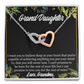 To Granddaughter Believe Inseparable Necklace-Express Your Love Gifts