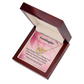 To Granddaughter Birthday Message Inseparable Necklace-Express Your Love Gifts