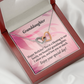 To Granddaughter Birthday Message Inseparable Necklace-Express Your Love Gifts