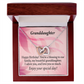 To Granddaughter Birthday Message Inseparable Necklace-Express Your Love Gifts