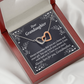 To Granddaughter Brave and Smart Inseparable Necklace-Express Your Love Gifts