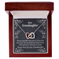 To Granddaughter Brave and Smart Inseparable Necklace-Express Your Love Gifts
