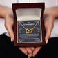To Granddaughter Brave and Smart Inseparable Necklace-Express Your Love Gifts