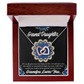 To Granddaughter Encouragement From Grandpa Inseparable Necklace-Express Your Love Gifts