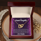 To Granddaughter Every Time I See You Inseparable Necklace-Express Your Love Gifts