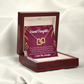 To Granddaughter Every Time Inseparable Necklace-Express Your Love Gifts