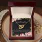 To Granddaughter Extra Share of Love Inseparable Necklace-Express Your Love Gifts