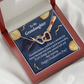 To Granddaughter Graduation Gift Inseparable Necklace-Express Your Love Gifts