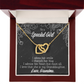 To Granddaughter Grandma Adores You Inseparable Necklace-Express Your Love Gifts