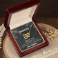 To Granddaughter Grandma Adores You Inseparable Necklace-Express Your Love Gifts