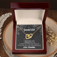 To Granddaughter Grandma Adores You Inseparable Necklace-Express Your Love Gifts