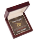 To Granddaughter Grandpa Encouragement Inseparable Necklace-Express Your Love Gifts