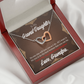 To Granddaughter Grandpa Encouragement Inseparable Necklace-Express Your Love Gifts