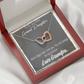 To Granddaughter Grandpa's Princess Inseparable Necklace-Express Your Love Gifts
