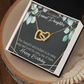 To Granddaughter Happy Birthday Granddaughter Inseparable Necklace-Express Your Love Gifts
