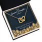 To Granddaughter Happy Easter Granddaughter Inseparable Necklace-Express Your Love Gifts